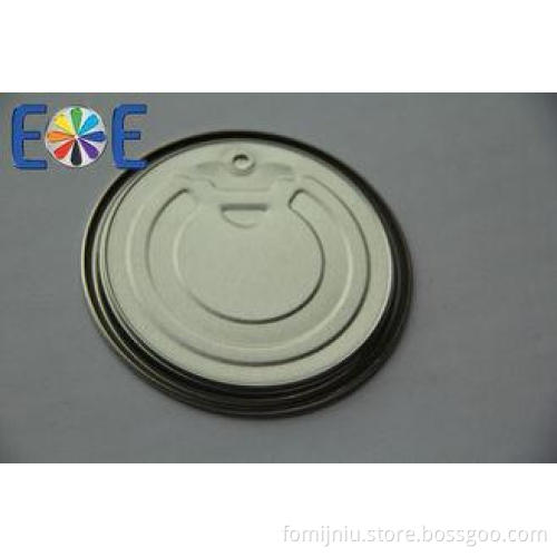 Customized 83mm Food Grade EOE POP Top Can Lid For Coffee /